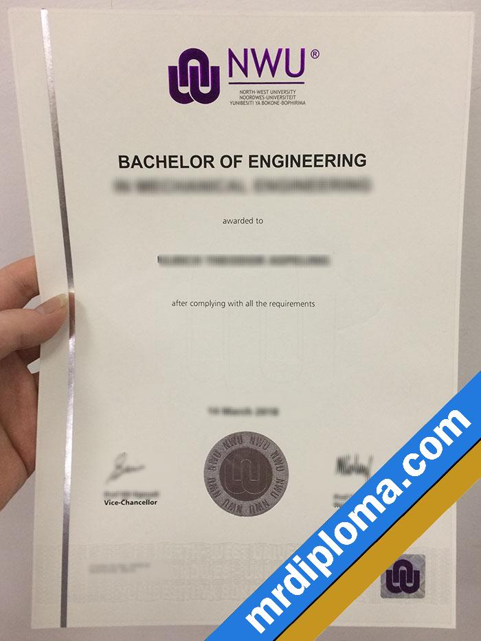 NORTH WEST UNIVERSITY DEGREE CERTIFICATE intelligence overview