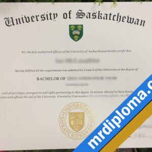 University of Saskatchewan Custom Printable Degree